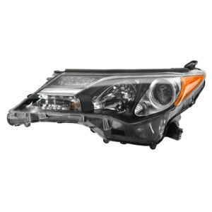 Headlight Headlamp Halogen Left Driver Side LH for 13-14 Toyota RAV4