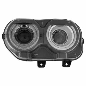 Halogen Headlight Lamp Assembly LH Left Driver Side Compatible with Dodge Challenger