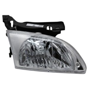 Headlight Headlamp Passenger Side Right RH Compatible with 00-02 Chevy Cavalier