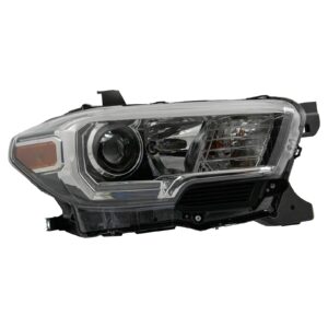 Headlight Headlamp Halogen Passenger Right RH Side Compatible with Toyota Tacoma