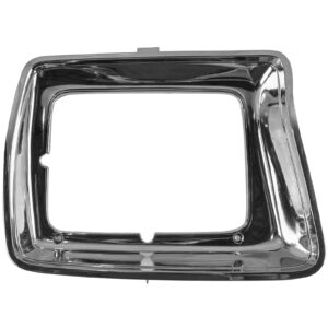 Headlight Trim Bezel Chrome Compatible with 78-79 Ford F100 F150 F250 F350 Bronco