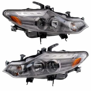 Headlight Headlamp LH Left & RH Right Pair Set For 09-10 Nissan Murano