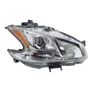 Headlight Assembly Compatible With 2009-2014 Nissan Maxima Passenger Side