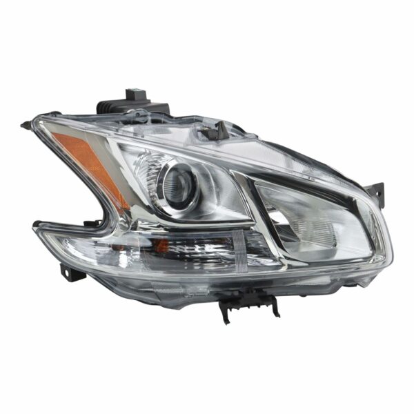 Headlight Assembly Compatible With 2009-2014 Nissan Maxima Passenger Side