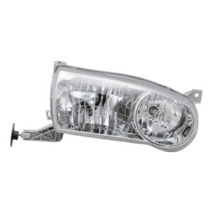 Headlight Headlamp Passenger Side Right RH Compatible with 01-02 Toyota Corolla