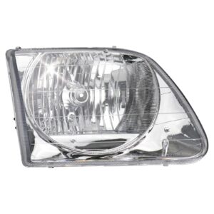 Right Headlight Compatible with 2001-2003 Ford F-150 2004 F-150 Heritage