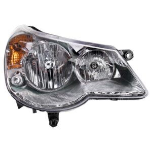 Headlight Headlamp Passenger Side Right RH for 07-10 Chrysler Sebring