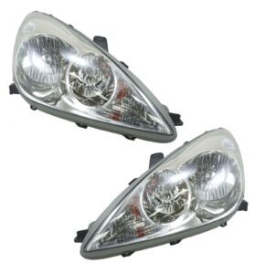 Halogen Headlights Headlamps Left & Right Pair Set for Lexus ES300 ES330