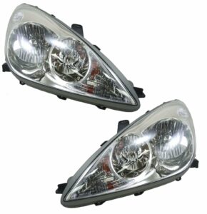 Halogen Headlights Headlamps Left & Right Pair Set for Lexus ES300 ES330