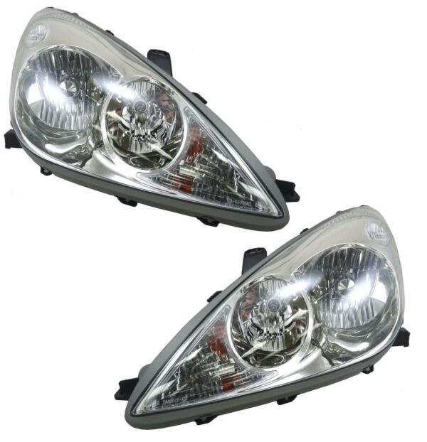 Halogen Headlights Headlamps Left & Right Pair Set for Lexus ES300 ES330