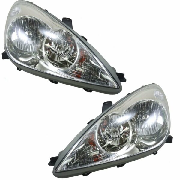 Halogen Headlights Headlamps Left & Right Pair Set for Lexus ES300 ES330