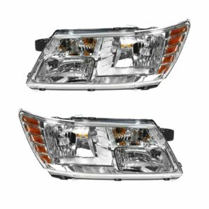 Headlamp Headlight Left & Right Pair Set for 09 10 Journey