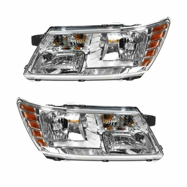 Headlamp Headlight Left & Right Pair Set for 09 10 Journey