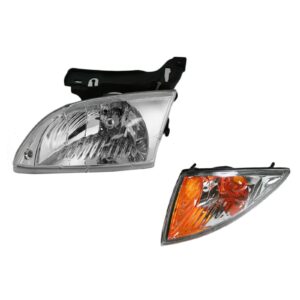 Headlight Lamp Corner Turn Signal LH Left Driver Side for 00-02 Chevy Cavalier