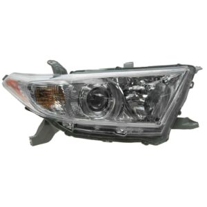 Headlight Headlamp Light Lamp Passenger Right RH for Toyota Highlander US Built