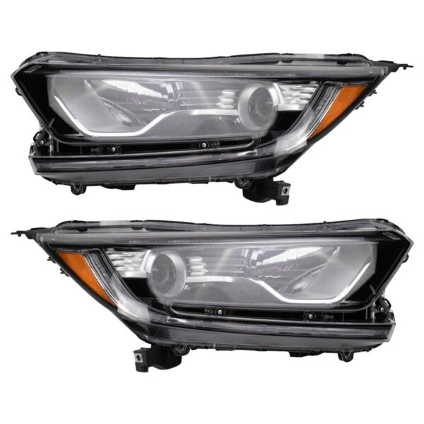 Headlight Set Fits 2017-2022 Honda CR-V