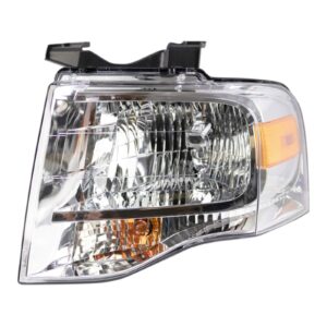 Right Headlight Compatible with 2007-2013 Ford Expedition