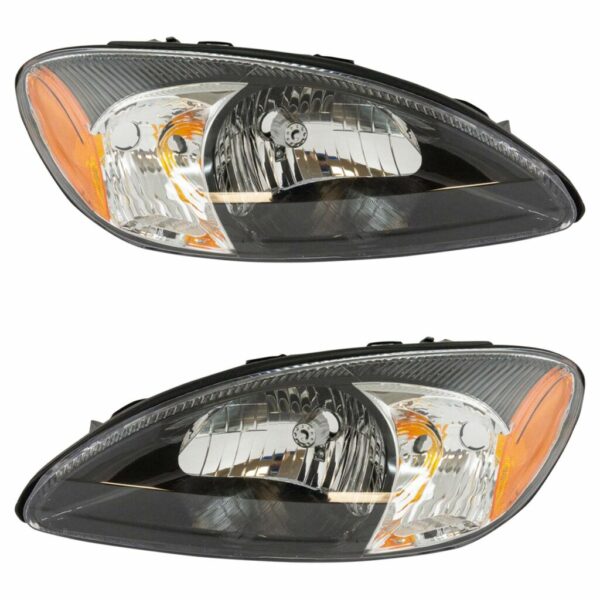 Front Headlights Headlamps Lights Pair Set for 03 Ford Taurus Centennial Edition