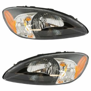 Front Headlights Headlamps Lights Pair Set for 03 Ford Taurus Centennial Edition