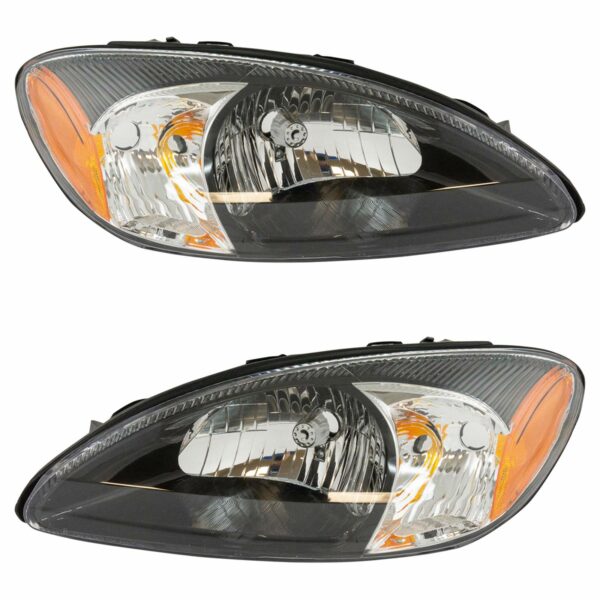 Front Headlights Headlamps Lights Pair Set for 03 Ford Taurus Centennial Edition