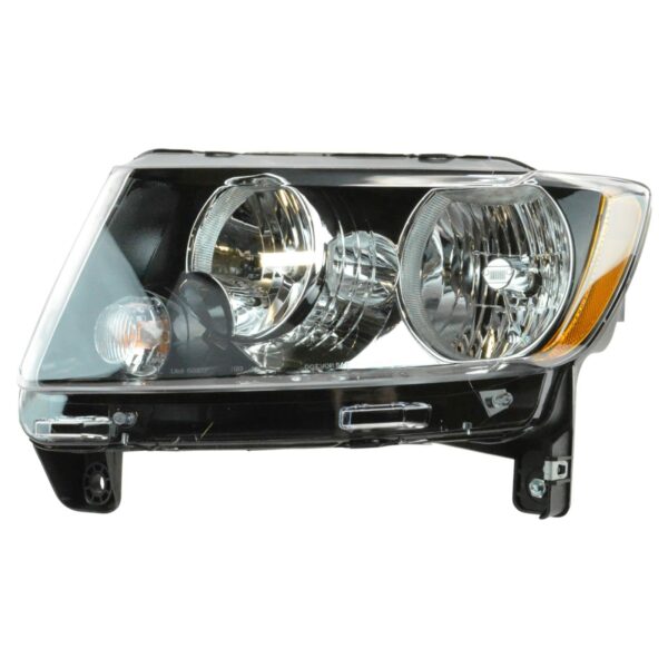 Headlight Headlamp Halogen Driver Side Left LH for Jeep Compass