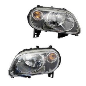 Halogen Headlight Lamp Assembly Pair LH & RH Sides for Chevy HHR with RPO-B2E
