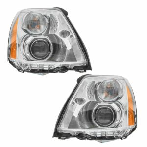 Headlight Headlamp HID Xenon Left LH & Right RH Pair for 06-11 Cadillac DTS