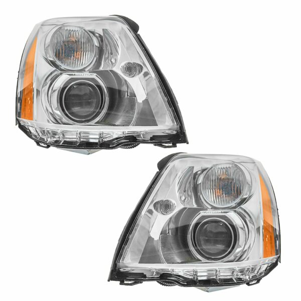Headlight Headlamp HID Xenon Left LH & Right RH Pair for 06-11 Cadillac DTS