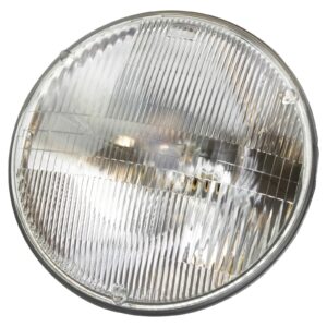 TRQ Round Headlight Headlamp Sealed Dual Beam for Chevy GMC Dodge Ford New