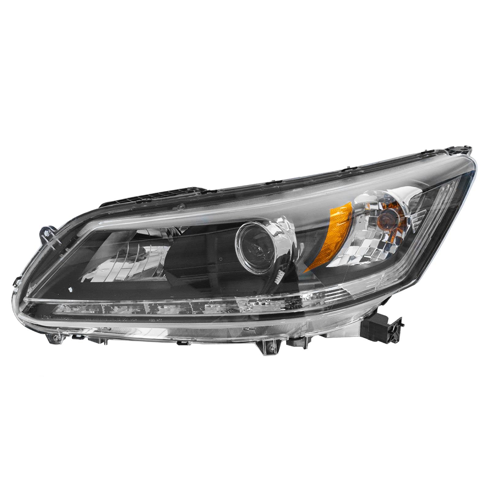 Headlight Headlamp Halogen Left LH Driver Side for 13-14 Honda Accord EX-L V6