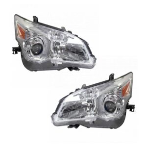 Headlight Set Compatible with 2010-2014 Lexus GX460