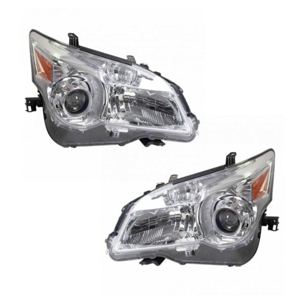 Headlight Set Compatible with 2010-2014 Lexus GX460