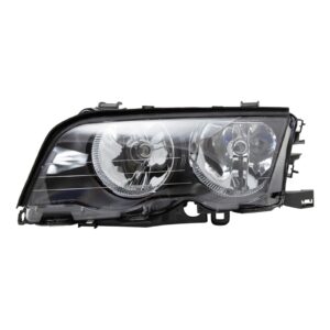 Halogen Headlight Headlamp LH Left Driver Side Compatible with BMW 323i 325i 328i 330i Sedan