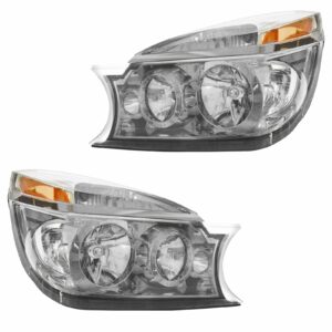 Headlight Headlamp Left & Right Pair Set of 2 for 06-07 Buick Rendezvous
