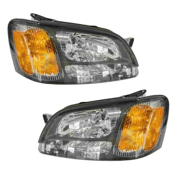 Headlights Headlamps Pair Set for Subaru Legacy GT Baja Outback