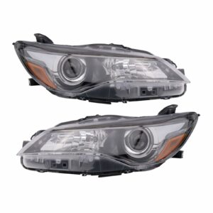Headlight Set compatible with 15-17 Toyota Camry