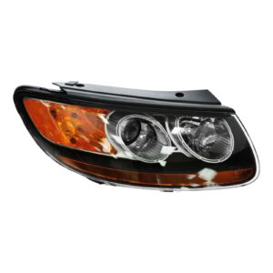 Headlight Headlamp RH Right Passenger Side Compatible with 2007 Hyundai Santa Fe / Models Built Before 7/12/07 Production Date