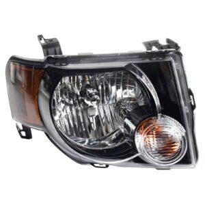 Right Headlight Fits 2008-2012 Ford Escape
