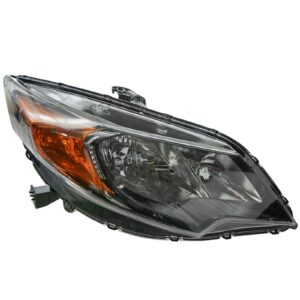 Halogen Headlight Lamp Passenger Side RH RF for Honda Civic Coupe