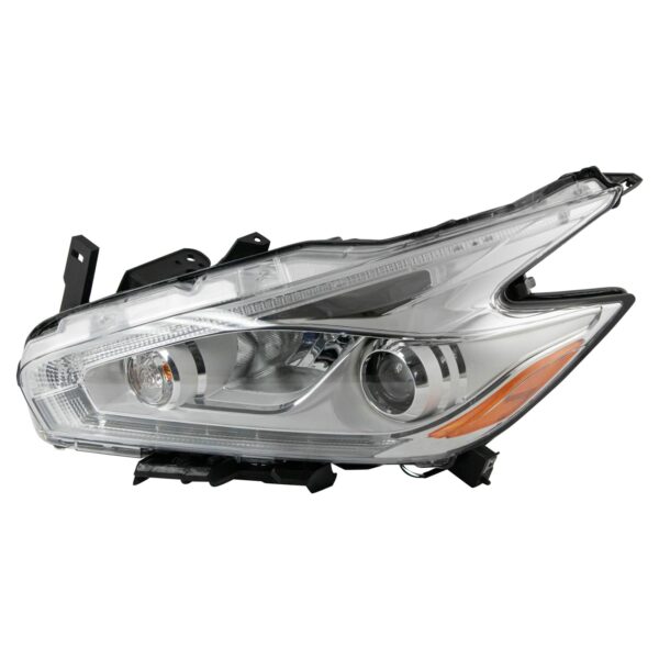 Halogen Headlight Lamp Assembly Driver Side LH for 2017 Nissan Murano New