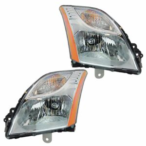 Headlight Head Light Lamp LH & RH Pair Set of 2 for 10-12 Nissan Sentra 2.0L