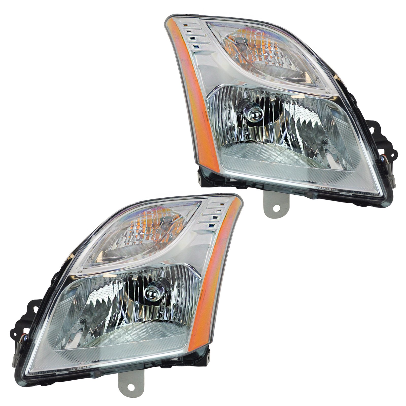 Headlight Head Light Lamp LH & RH Pair Set of 2 for 10-12 Nissan Sentra 2.0L
