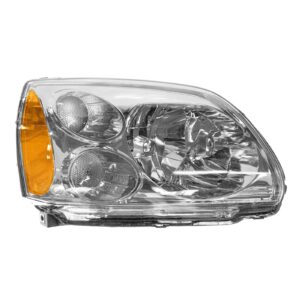 Halogen Headlight Headlamp Passenger Right RH for 04-12 Galant Bright Bezel