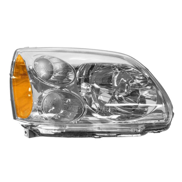 Halogen Headlight Headlamp Passenger Right RH for 04-12 Galant Bright Bezel