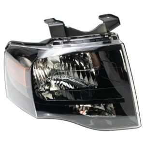 Right Passenger Headlight Compatible with 2007-2013 Ford
