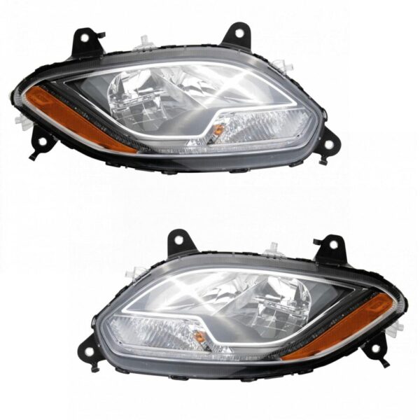 Headlight Set Compatible with 2017-2021 International LT625
