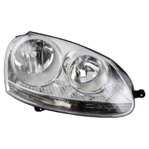 Halogen Headlight Headlamp Passenger Side Right RH Compatible with Rabbit Jetta Golf GTI