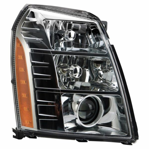 Right Headlight Compatible with 2007-2014 Cadillac Escalade Escalade