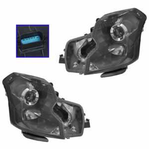 Headlights Headlamps HID Xenon Left & Right Pair Set for 03-07 Cadillac CTS