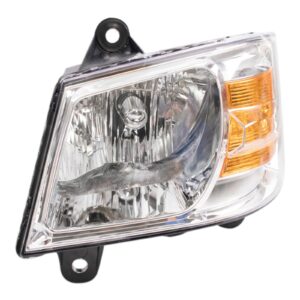 Left Headlight Compatible with 2008-2010 Dodge Grand Caravan